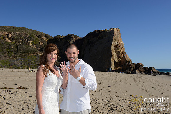 056 Kenney Romantic Malibu Beach Wedding