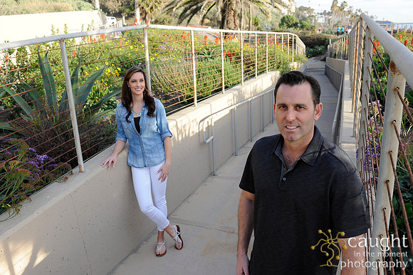 007 Jackie and Sean beach engagement photos in San Clemente