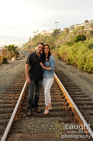 052 Jackie and Sean beach engagement photos in San Clemente
