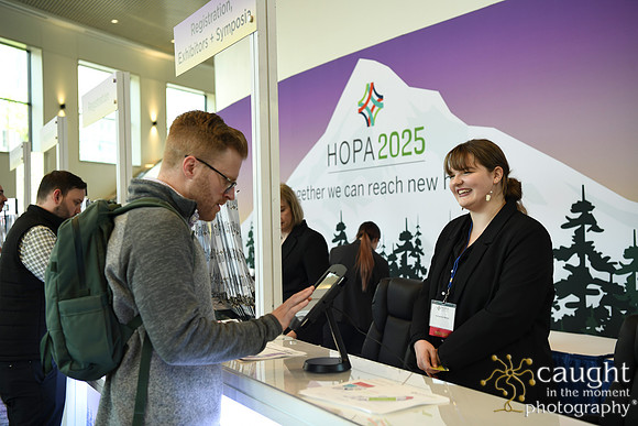 019 HOPA 2025 Conference in Portland - Registration & Signage