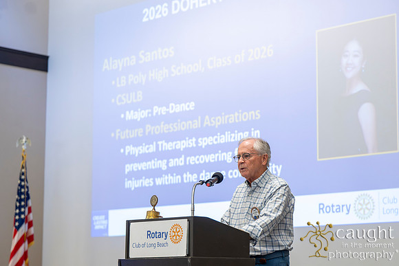 023 October Scholarship Presentations