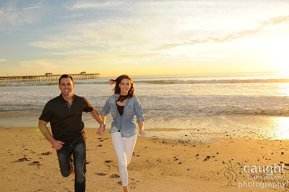 084 Jackie and Sean beach engagement photos in San Clemente