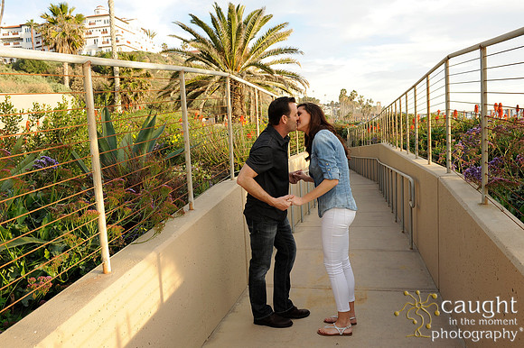 013 Jackie and Sean beach engagement photos in San Clemente