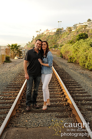 053 Jackie and Sean beach engagement photos in San Clemente