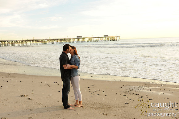 073 Jackie and Sean beach engagement photos in San Clemente