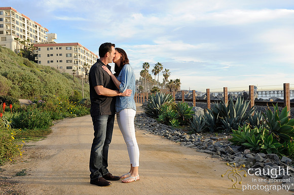 030 Jackie and Sean beach engagement photos in San Clemente