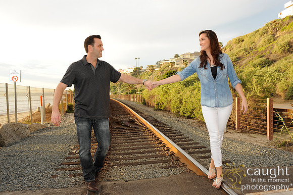 060 Jackie and Sean beach engagement photos in San Clemente