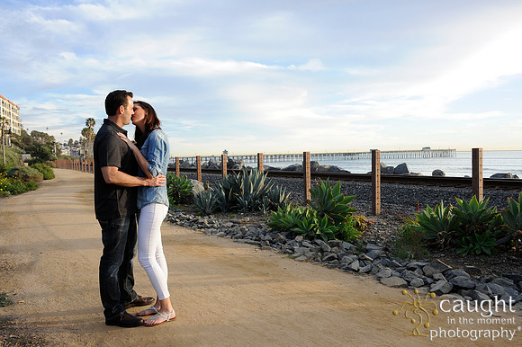 032 Jackie and Sean beach engagement photos in San Clemente