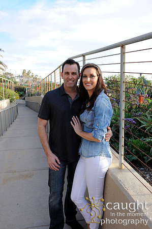 009 Jackie and Sean beach engagement photos in San Clemente