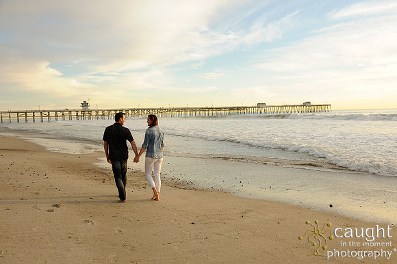 067 Jackie and Sean beach engagement photos in San Clemente