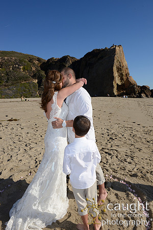 066 Kenney Romantic Malibu Beach Wedding
