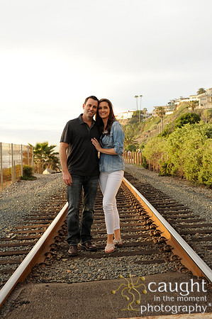 054 Jackie and Sean beach engagement photos in San Clemente