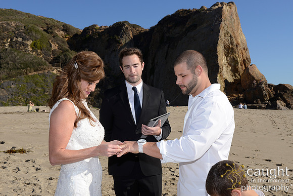 054 Kenney Romantic Malibu Beach Wedding