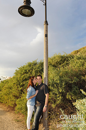 038 Jackie and Sean beach engagement photos in San Clemente