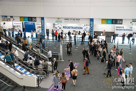 047 AAE 2024 in Los Angeles - Registration & Signage