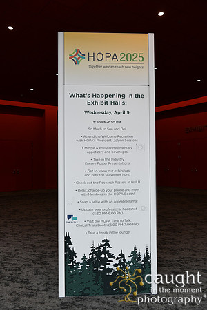 050 HOPA 2025 Conference in Portland - Registration & Signage