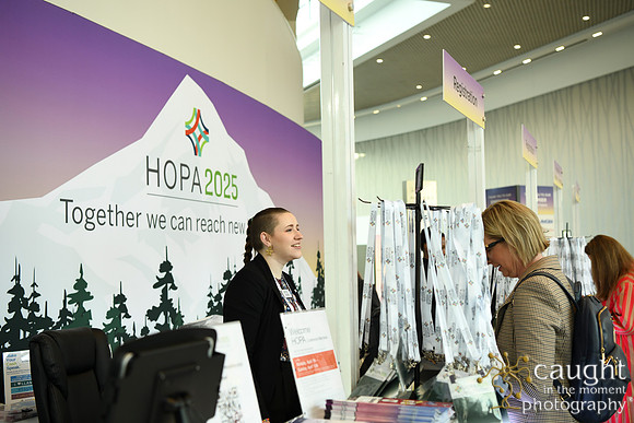 012 HOPA 2025 Conference in Portland - Registration & Signage