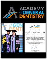 11x14 Black Lacquer for F-Hayley C. Beaudette, DDS 392-STAGE