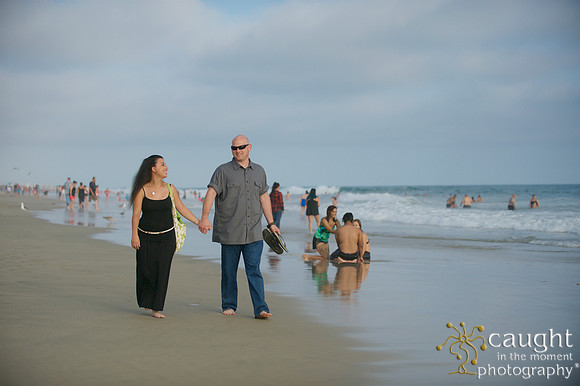 010 Sarah & Mick Romantic Engagement Photos in Huntington Beach