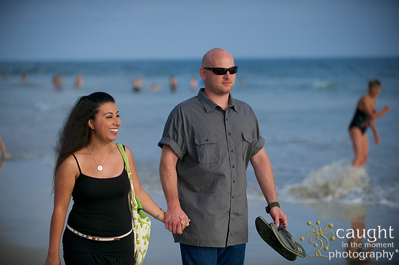011 Sarah & Mick Romantic Engagement Photos in Huntington Beach