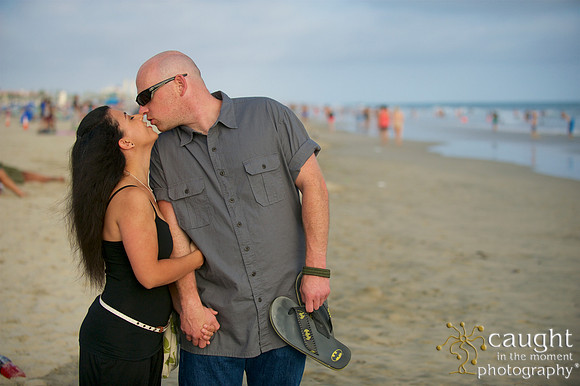 018 Sarah & Mick Romantic Engagement Photos in Huntington Beach