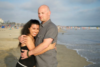 032 Sarah & Mick Romantic Engagement Photos in Huntington Beach