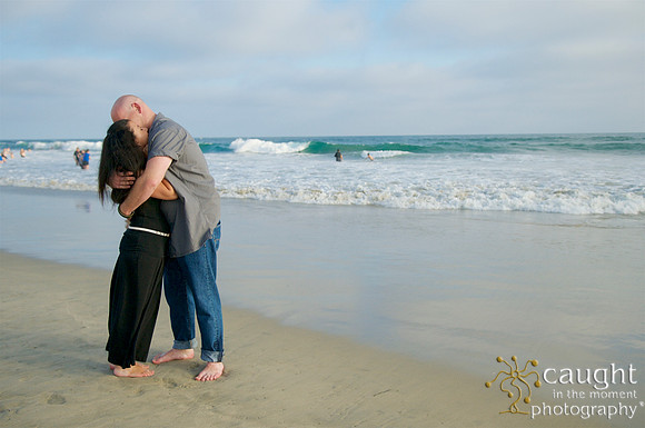 036 Sarah & Mick Romantic Engagement Photos in Huntington Beach