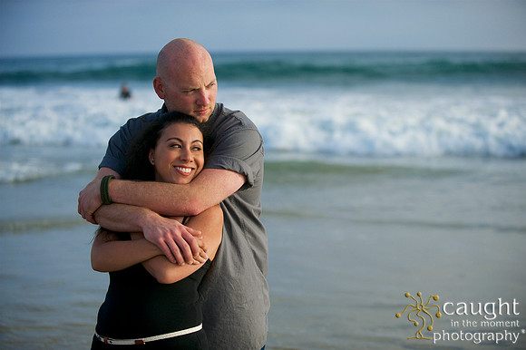 042 Sarah & Mick Romantic Engagement Photos in Huntington Beach