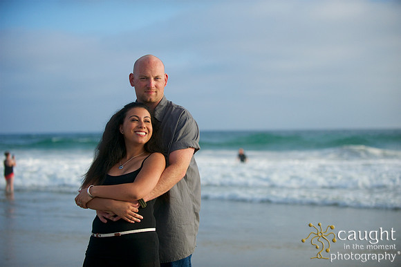 046 Sarah & Mick Romantic Engagement Photos in Huntington Beach