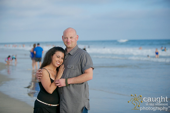 055 Sarah & Mick Romantic Engagement Photos in Huntington Beach