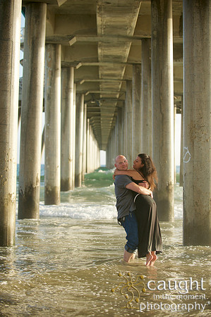 062 Sarah & Mick Romantic Engagement Photos in Huntington Beach