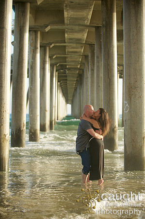 064 Sarah & Mick Romantic Engagement Photos in Huntington Beach