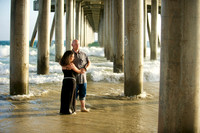 066 Sarah & Mick Romantic Engagement Photos in Huntington Beach
