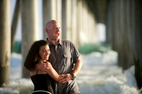 072 Sarah & Mick Romantic Engagement Photos in Huntington Beach