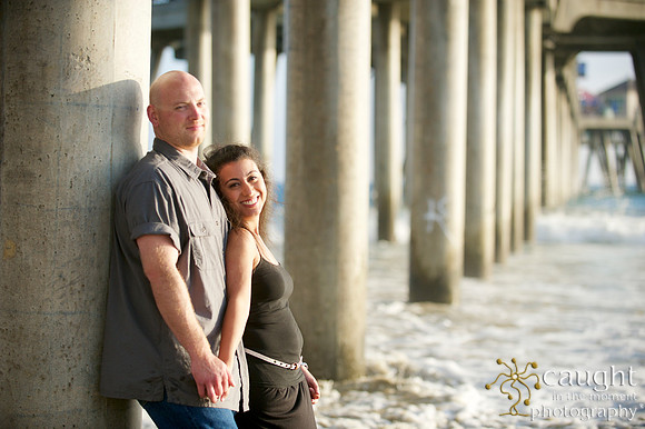 089 Sarah & Mick Romantic Engagement Photos in Huntington Beach