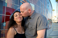 098 Sarah & Mick Romantic Engagement Photos in Huntington Beach