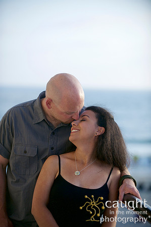 125 Sarah & Mick Romantic Engagement Photos in Huntington Beach