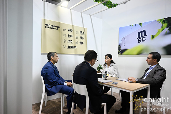 178 MSC at Global Produce in Anaheim 2023-Booth Activity