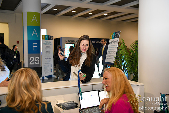 007 AAE 2025 in Boston - Registration & Signage