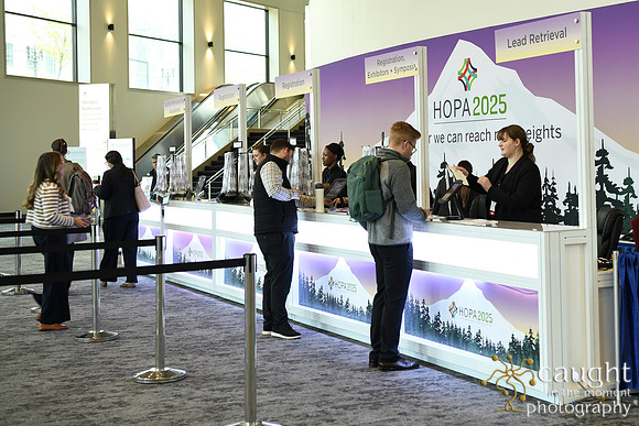 020 HOPA 2025 Conference in Portland - Registration & Signage