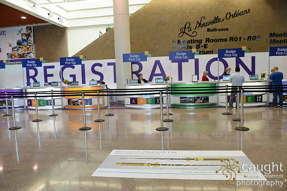 028 AAE 2017 in New Orleans-Registration & Signage