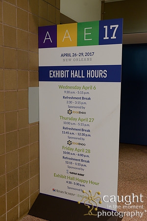 049 AAE 2017 in New Orleans-Registration & Signage