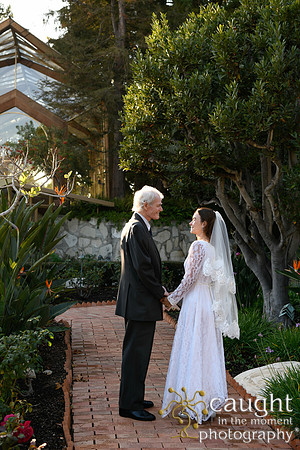 077 Fountain Wedding at Wayfarers Chapel