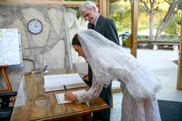 015 Fountain Wedding at Wayfarers Chapel