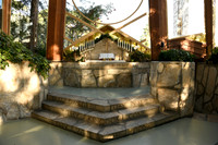 004 Fountain Wedding at Wayfarers Chapel