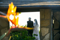018 Fountain Wedding at Wayfarers Chapel