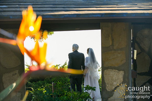 018 Fountain Wedding at Wayfarers Chapel