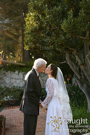 084 Fountain Wedding at Wayfarers Chapel