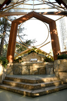 005 Fountain Wedding at Wayfarers Chapel