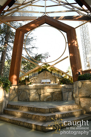 005 Fountain Wedding at Wayfarers Chapel